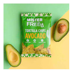 Tortilla chips con aguacate