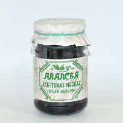 Aceituna negra bajo Aragón